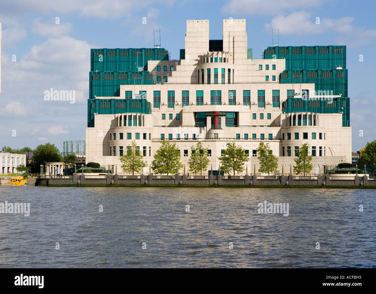 MI6 HQ Building, London Stock Photo