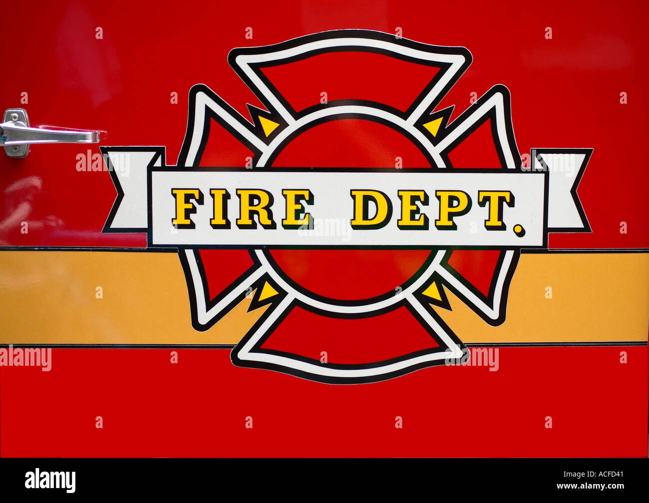 Fire Department Logo Stock Photo - Alamy