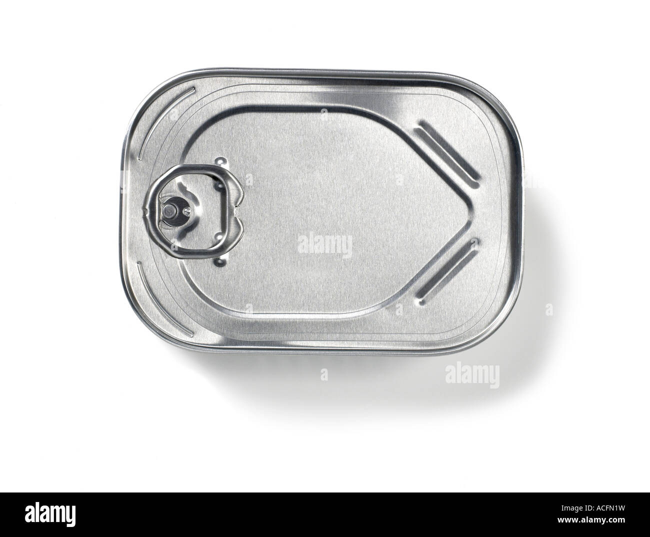 Sardine Can elevated view Stock Photo