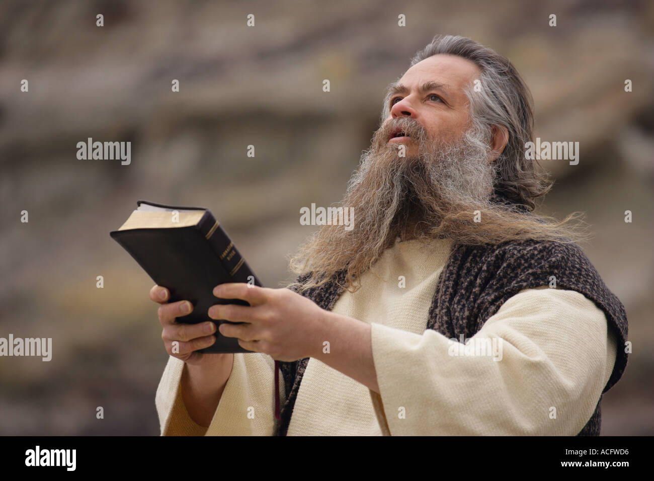 Man Holding Bible Stock Photo 4292053 Alamy