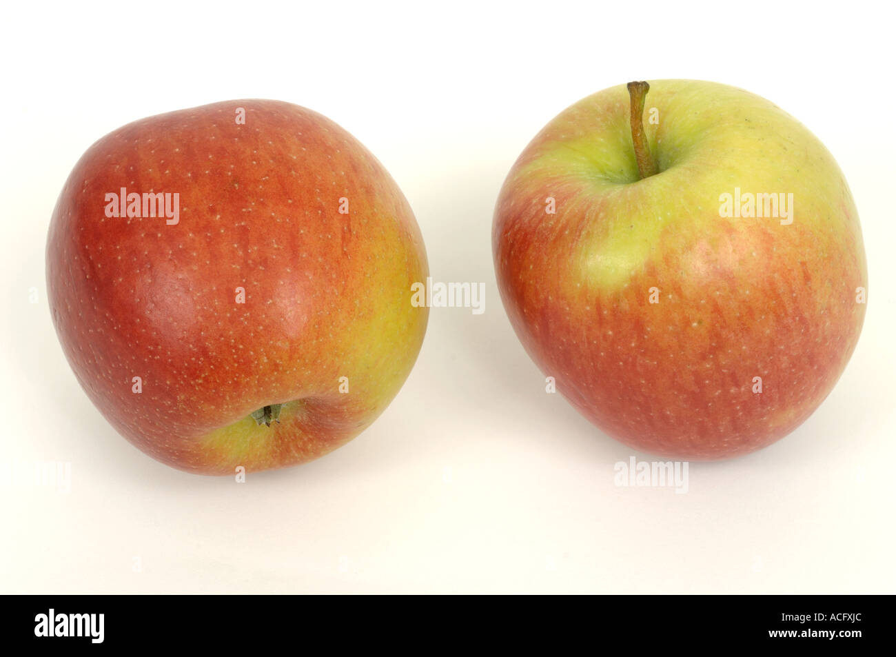 Fruit produce typical supermarket bought eating apples variety Braeburn