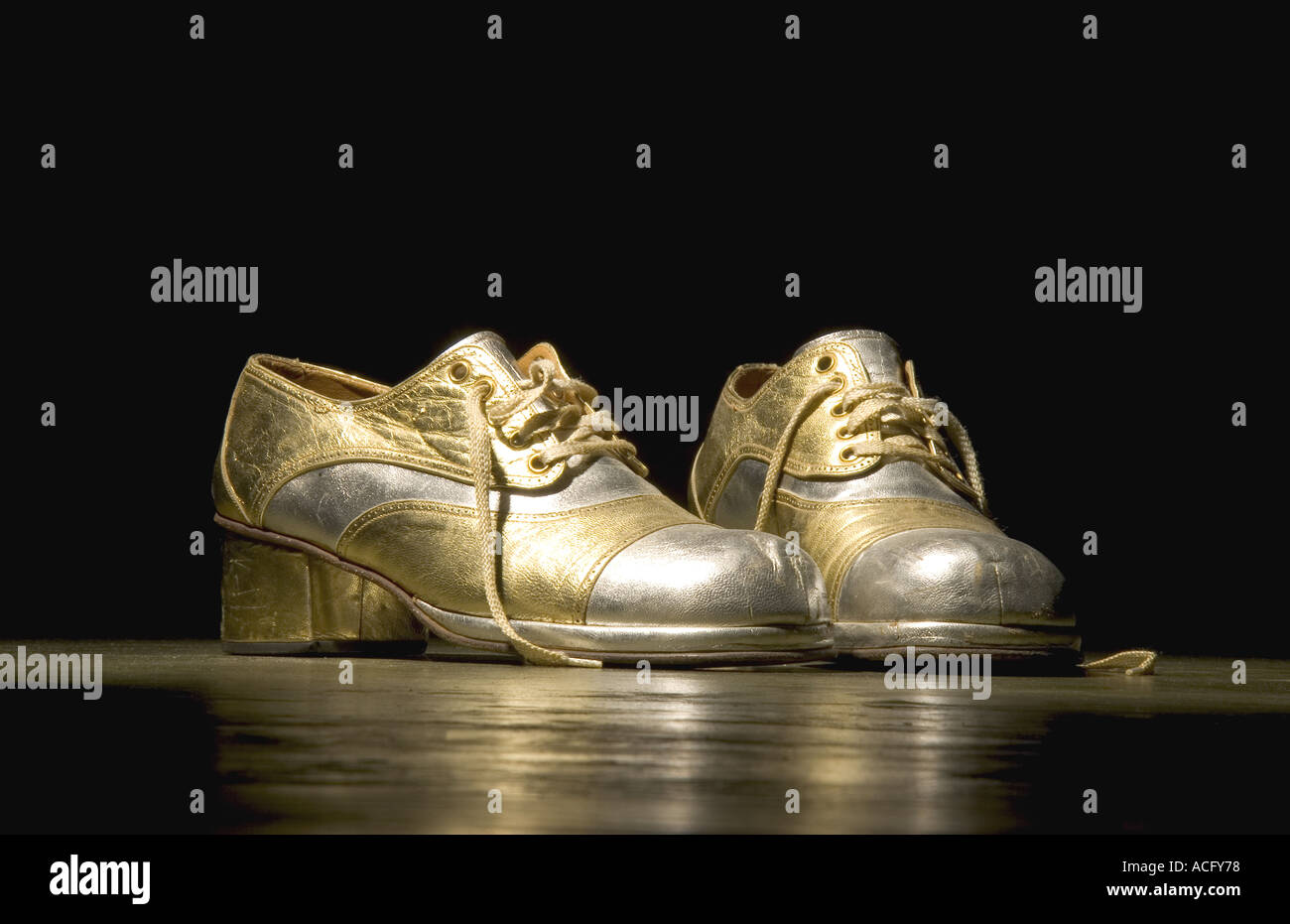 slim fit dress slacks Striking Gold Ankle Strap Heels - All Shoes