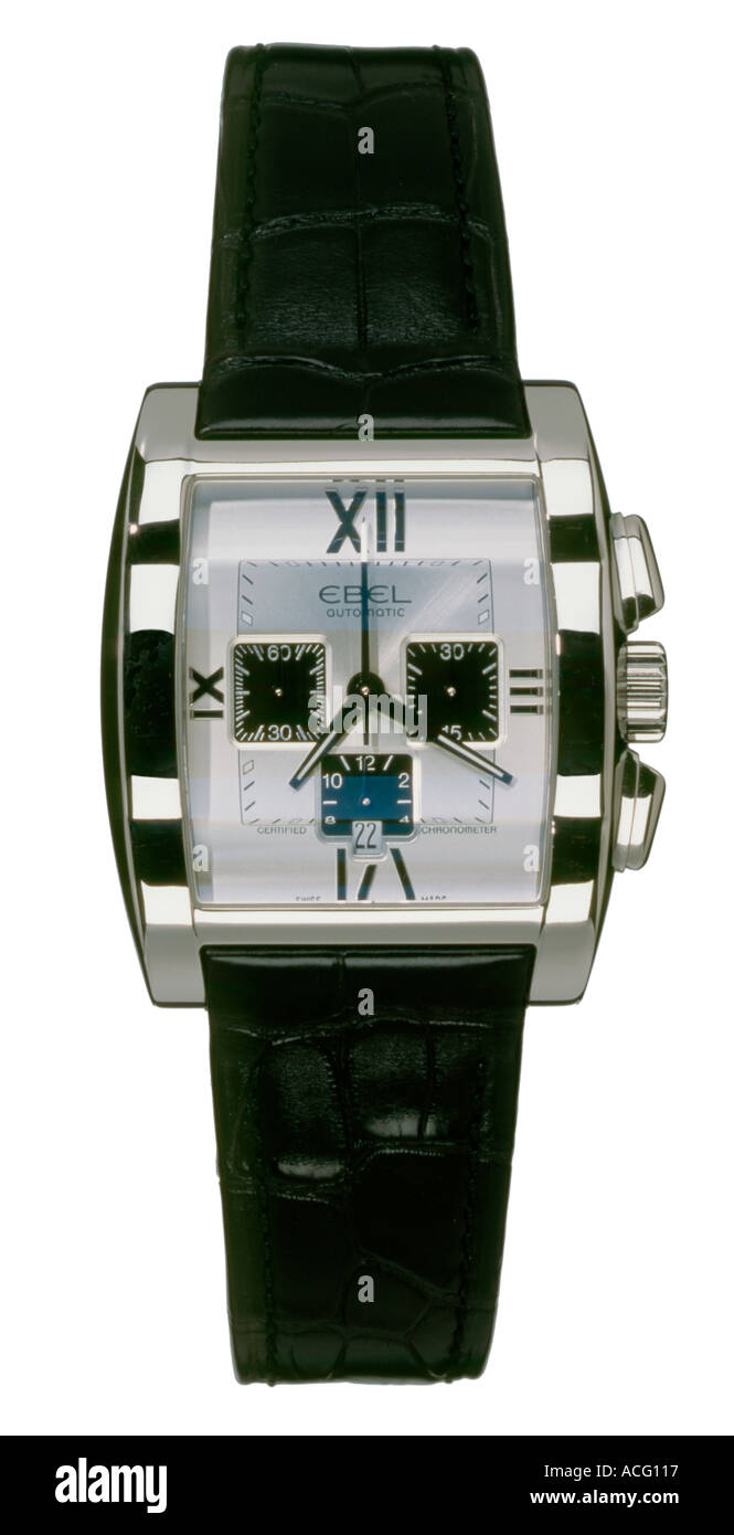 Ebel time instrument watch Stock Photo