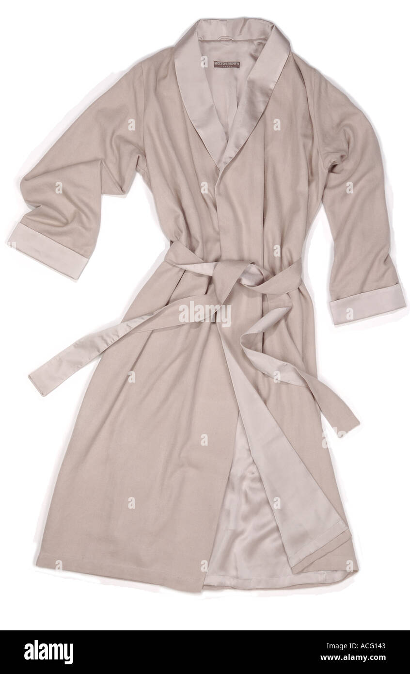 Molton Brown robe dressing gown Stock Photo