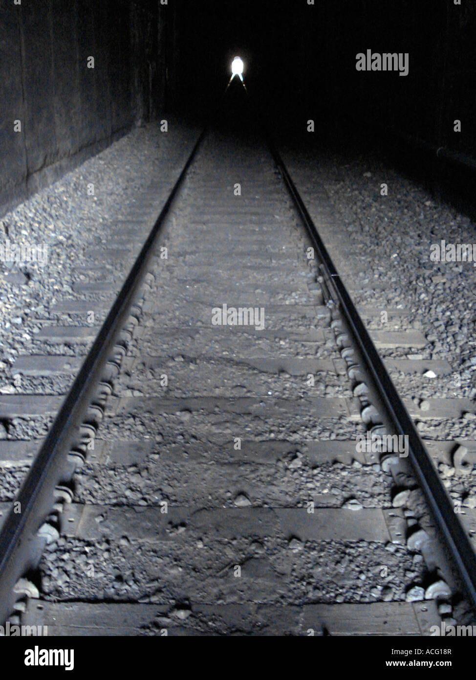 Railroad tunnel in Colorado Stock Photo Alamy