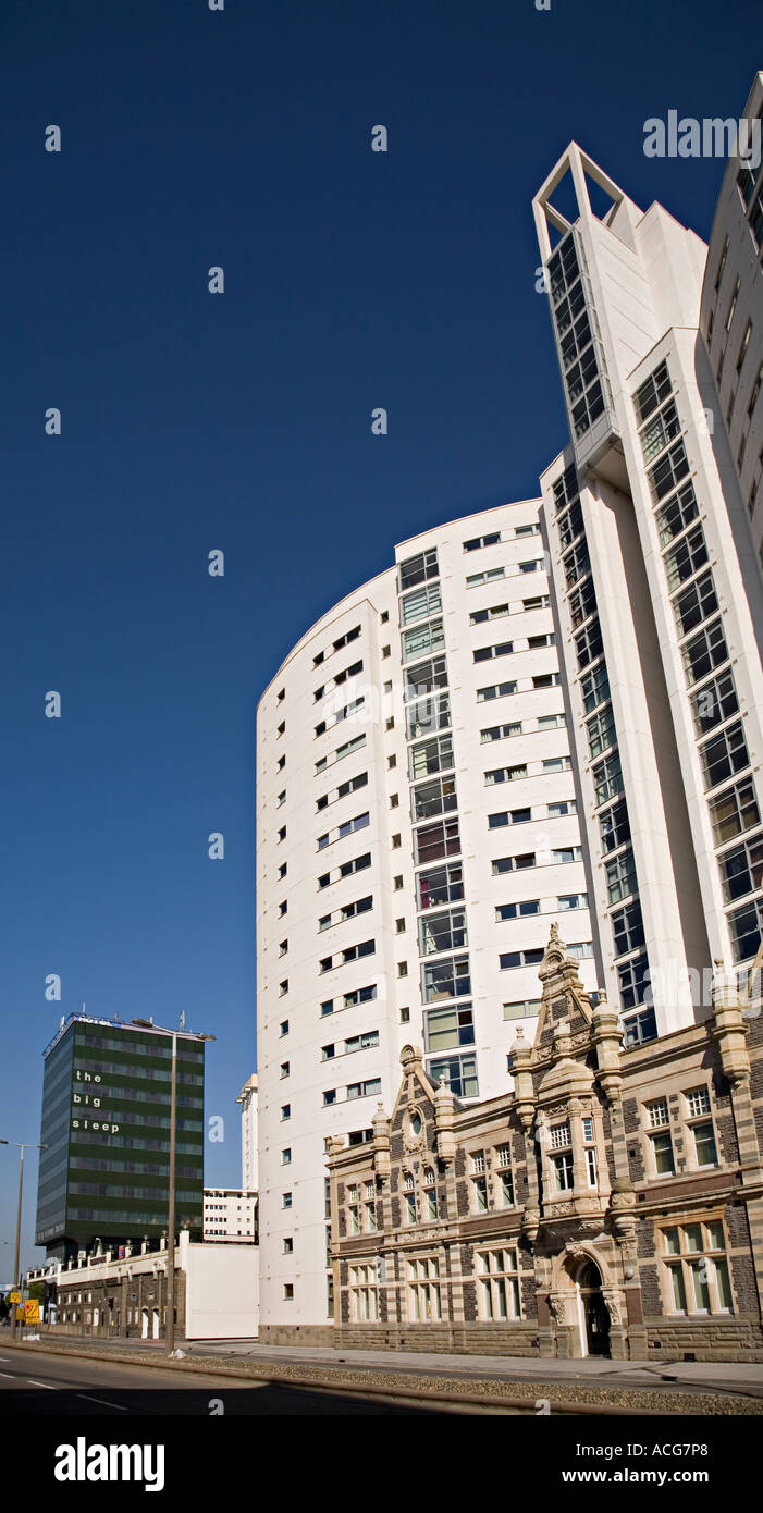 Altolusso apartments with original old frontage from New College and