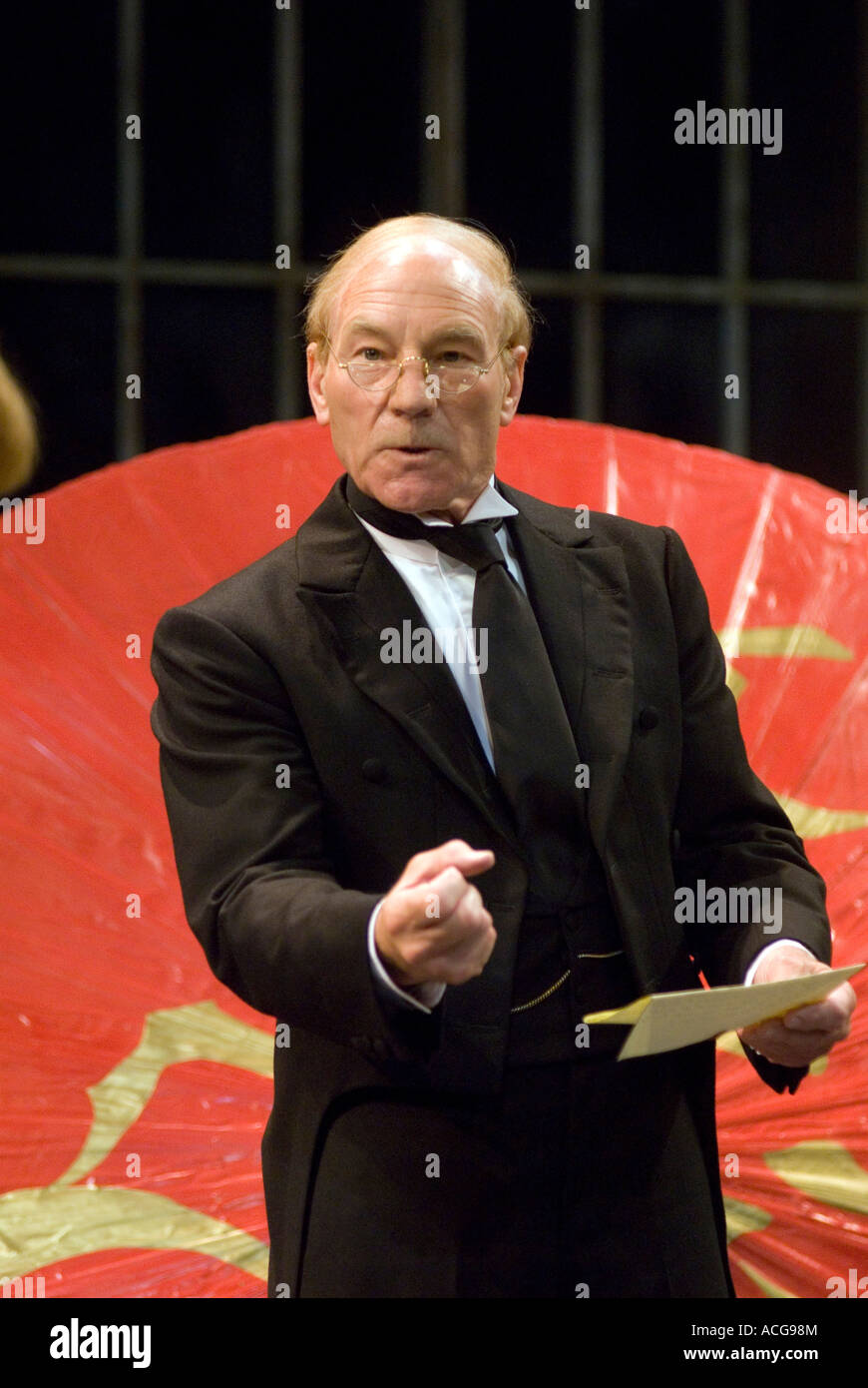 Patrick Stewart As Malvolio In Twelfth Night At Chichester Festival Theatre Chichester Sussex