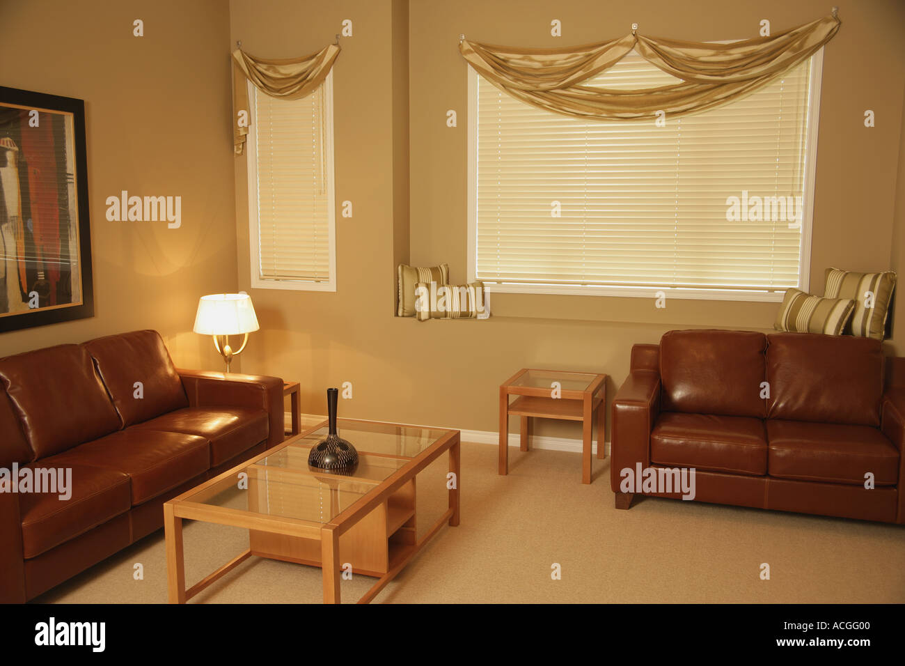 Modern contemporary sitting room Stock Photo - Alamy