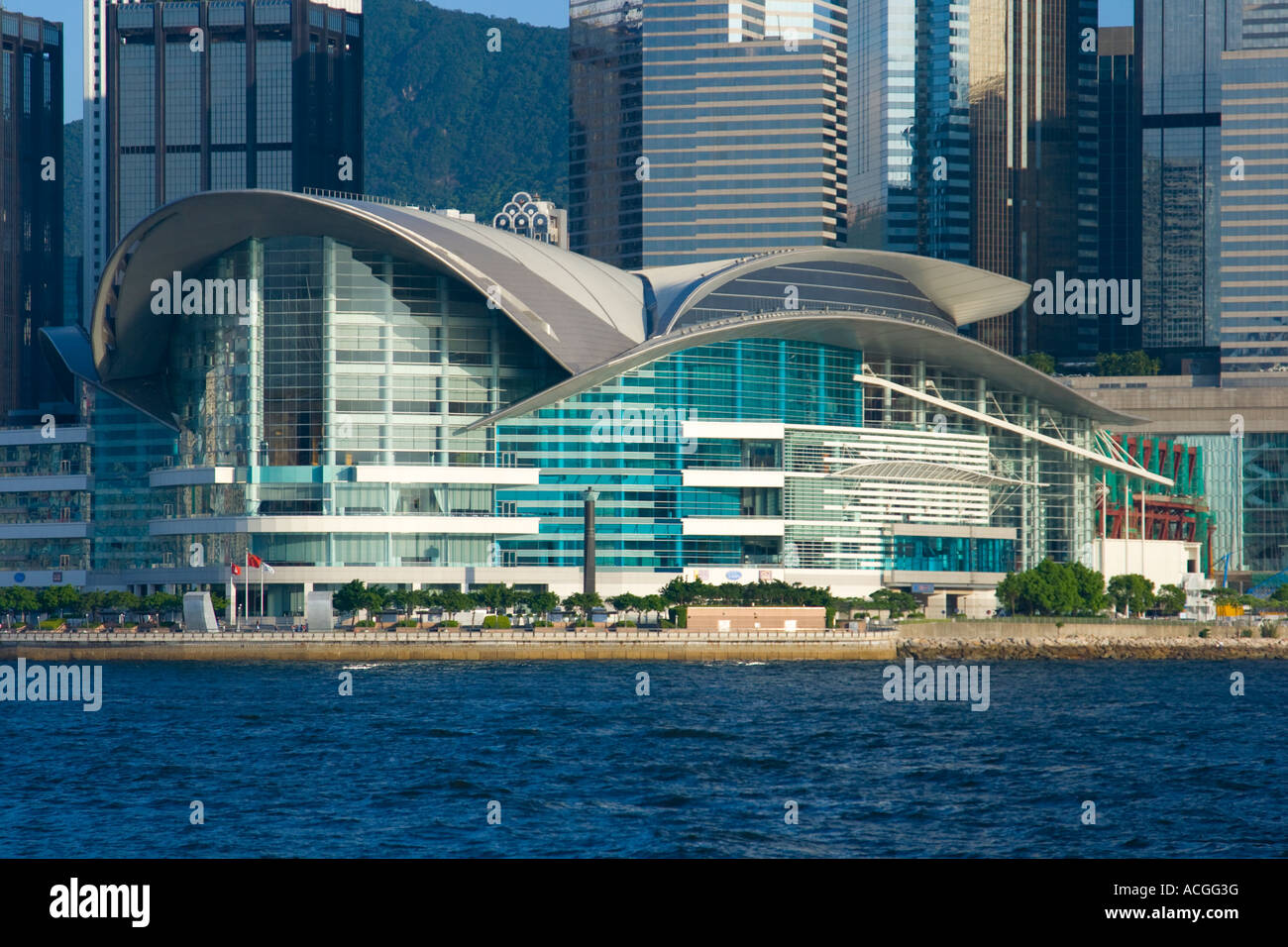 Hong Kong Convention and Exhibition Centre Hong Kong SAR Stock Photo