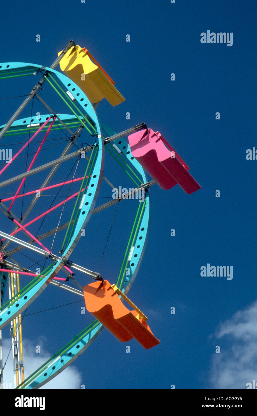 Ferris wheel at the Ohio State Fair Stock Photo