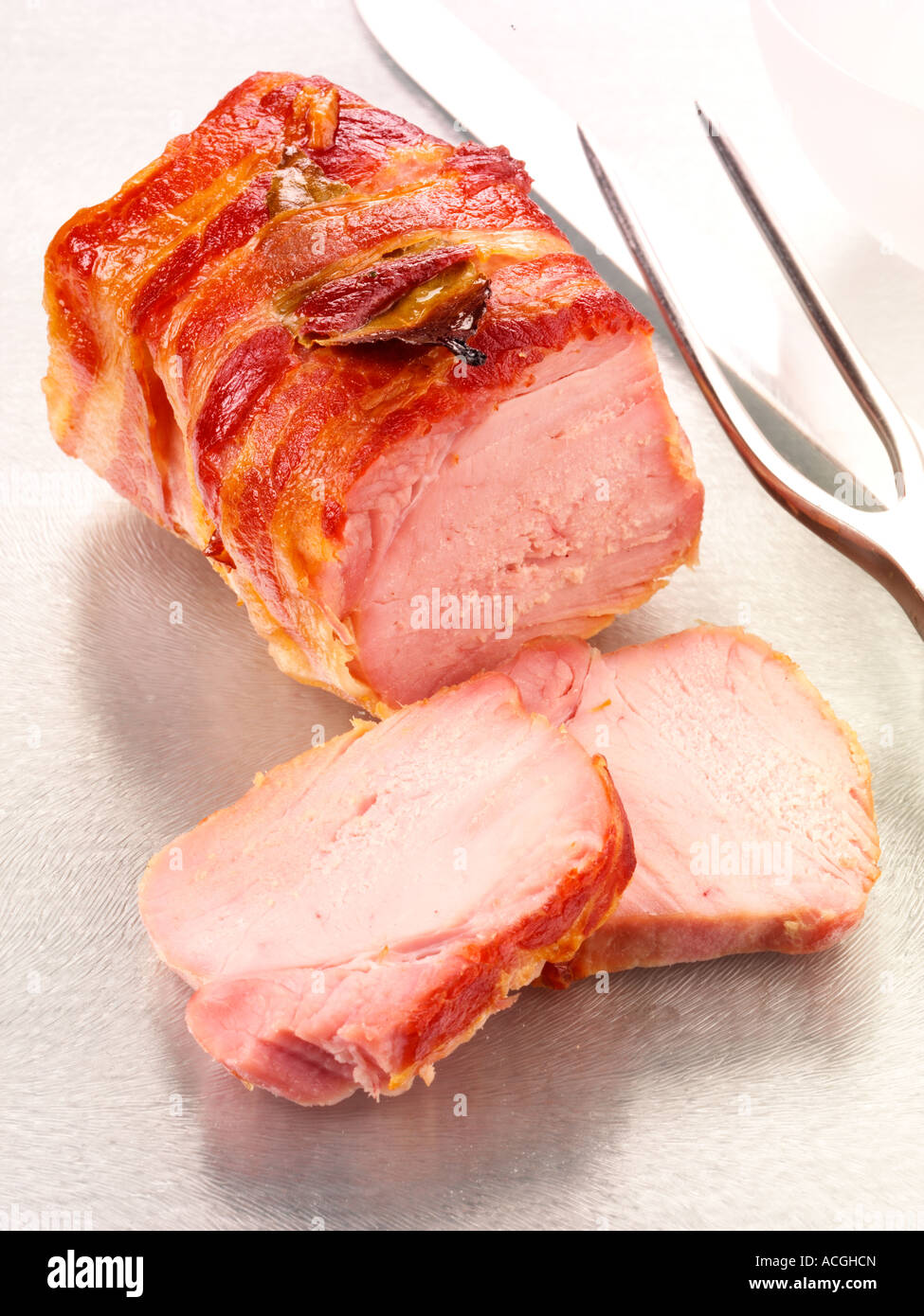 GAMMON OR BACON JOINT Stock Photo