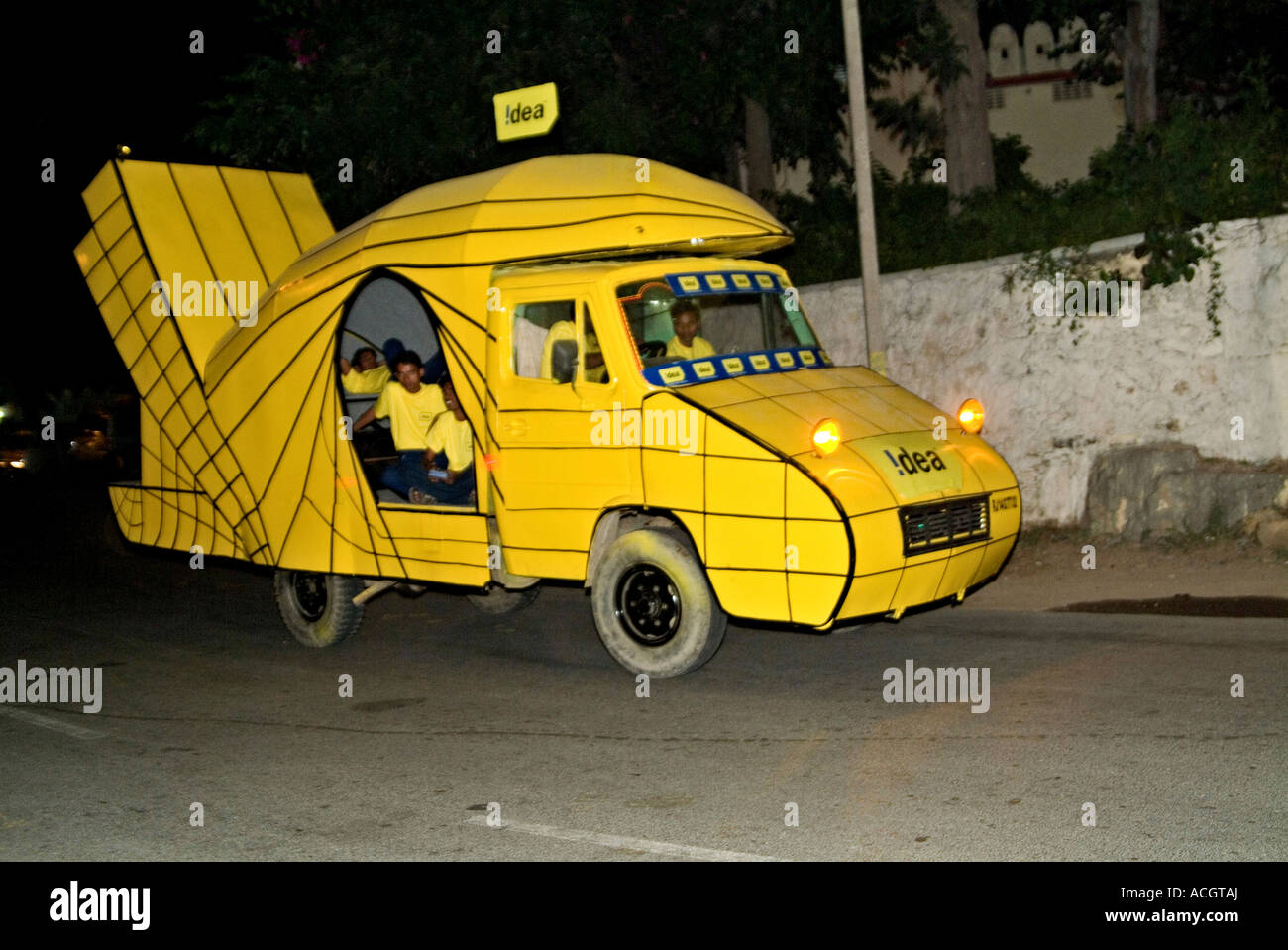 Unusual special utility vehicle Stock Photo Alamy