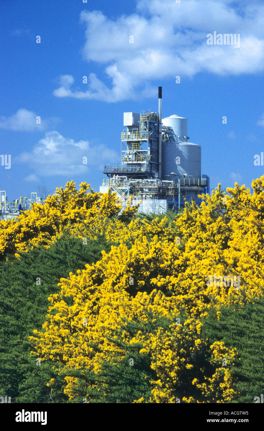 Ineos Chlor (ICI Castner-Kellner) Chemical Plant, Weston Point, Runcorn, England Stock Photo