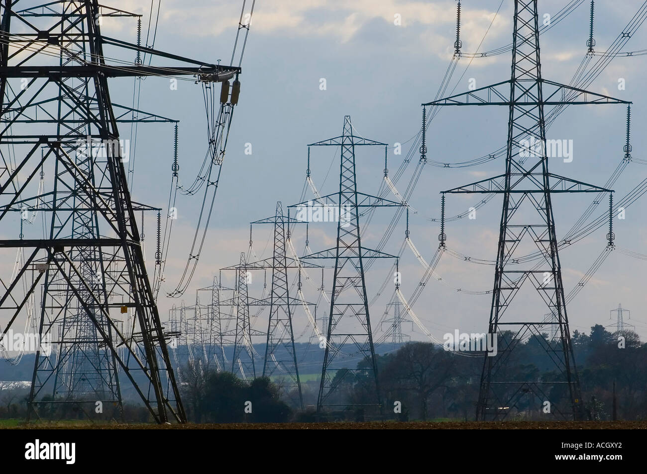 Electricity Pylons Uk High Resolution Stock Photography and Images - Alamy