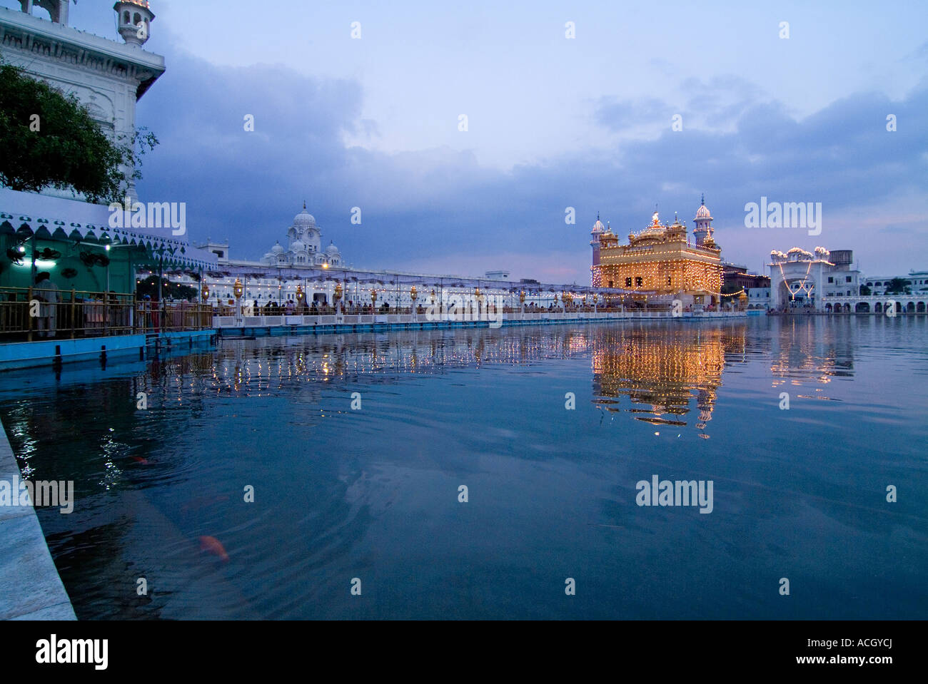 GOLDEN TEMPLE AMRITSAR MOST SACRED PLACE FOR SIKHS Stock Photo Alamy