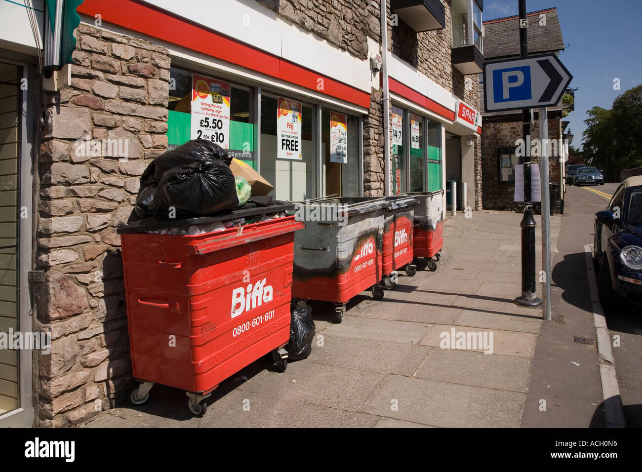 Biffa skip hires stock photography and images Alamy
