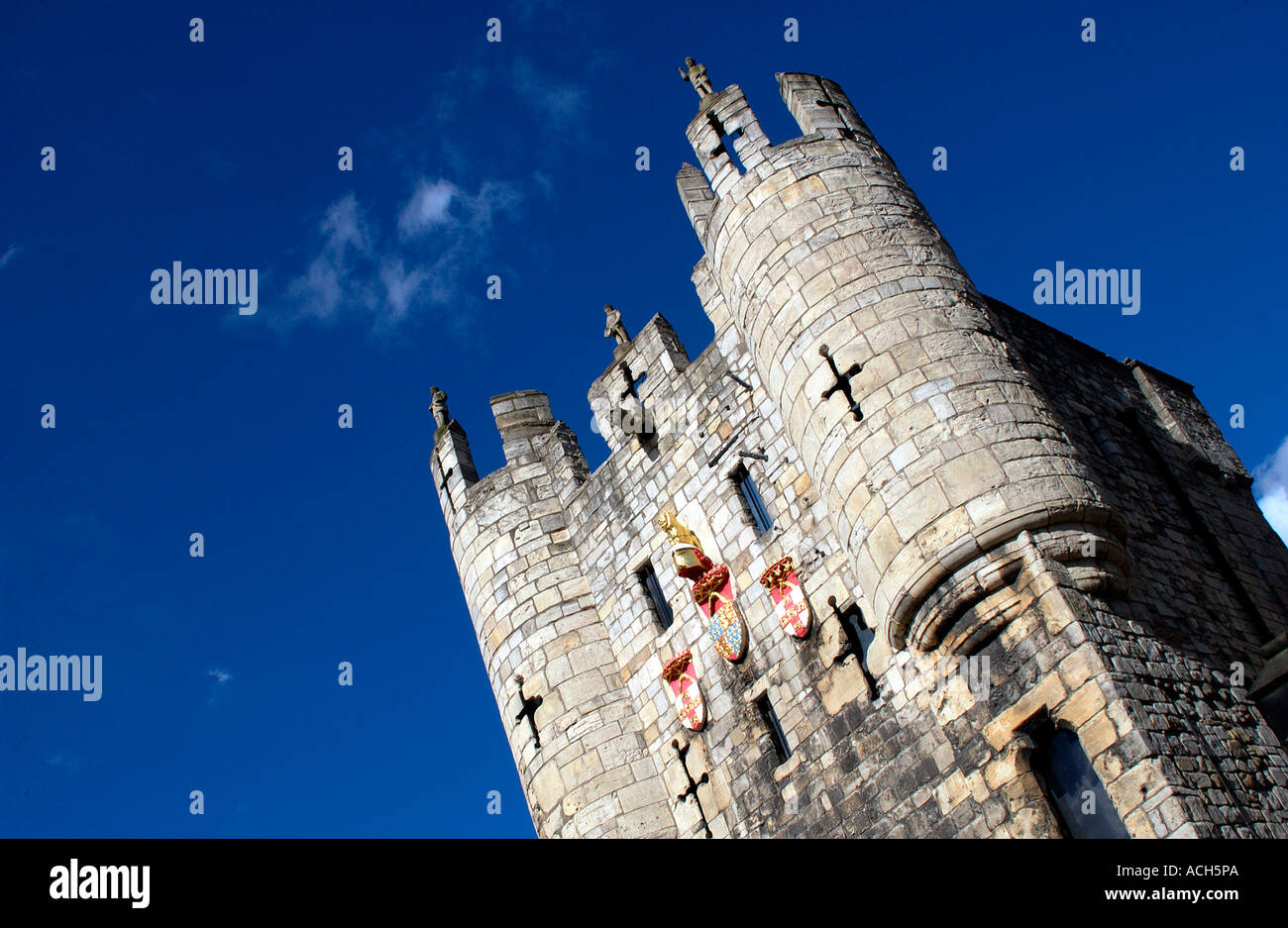 Micklegate Bar, York, UK (4 Stock Photo Alamy