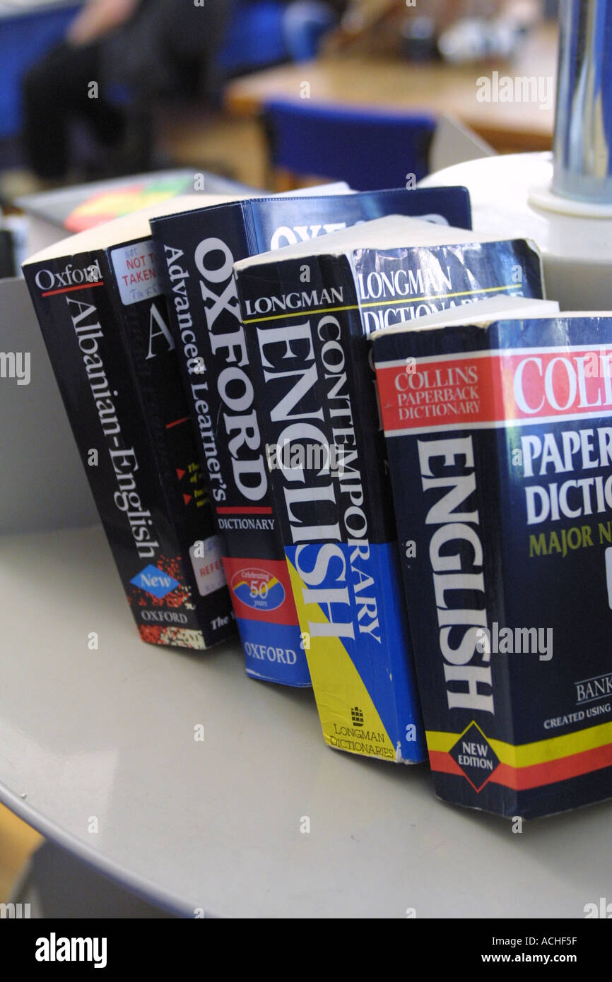 Dictionaries and class hires stock photography and images Alamy
