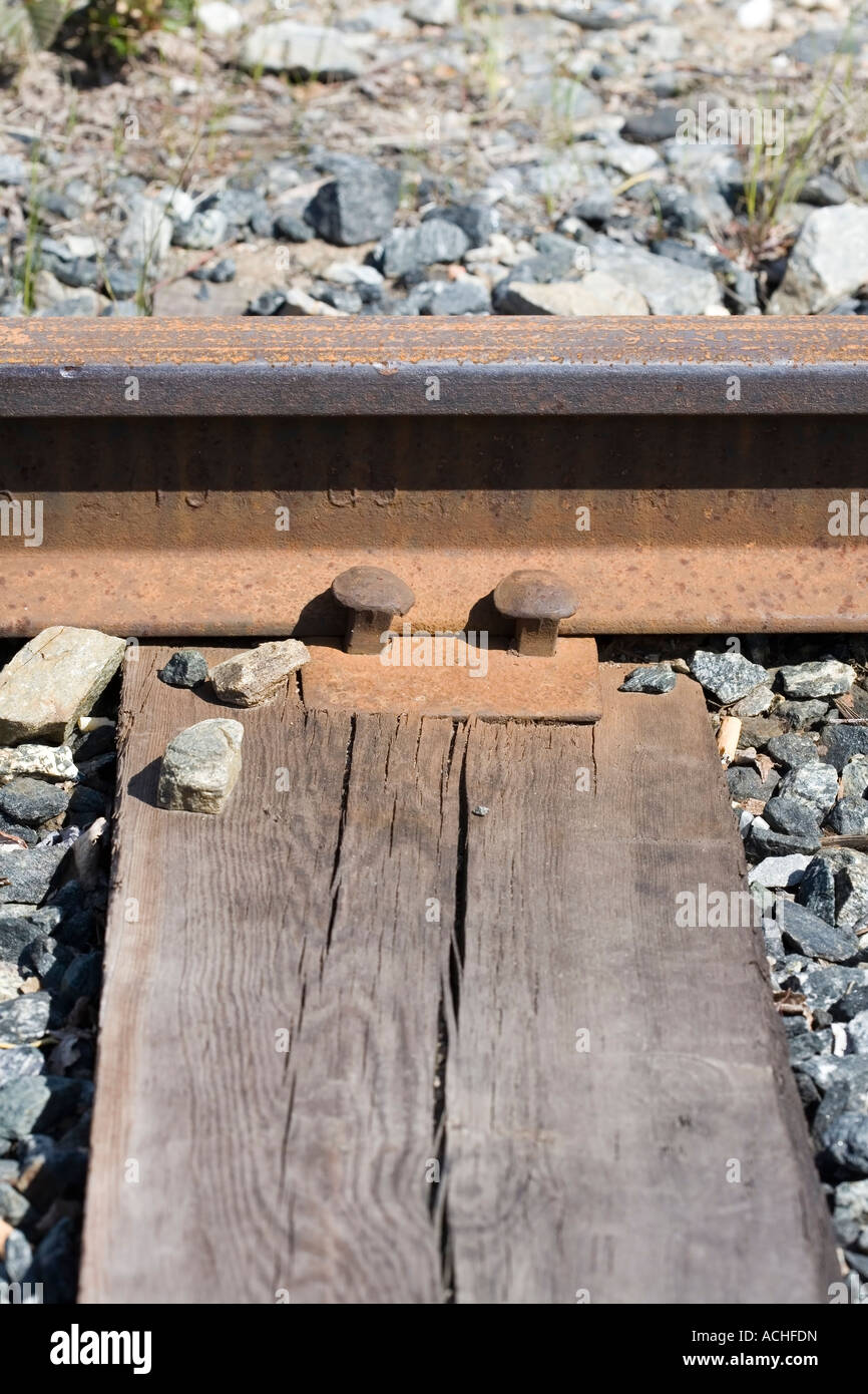 rusty rails, Finland Stock Photo - Alamy