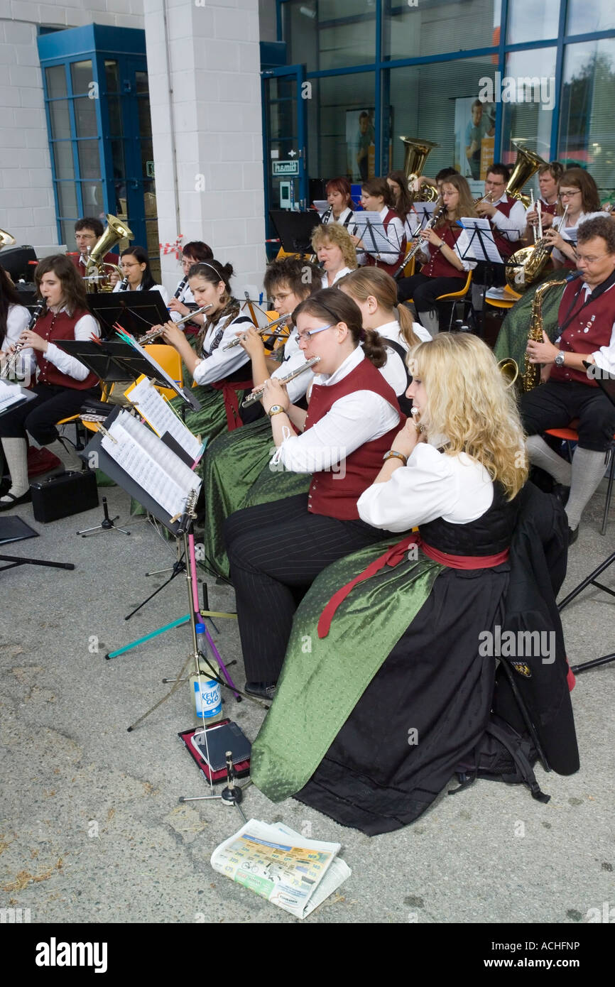 German orchestra in performance, Sotkamo Finland Stock Photo Alamy