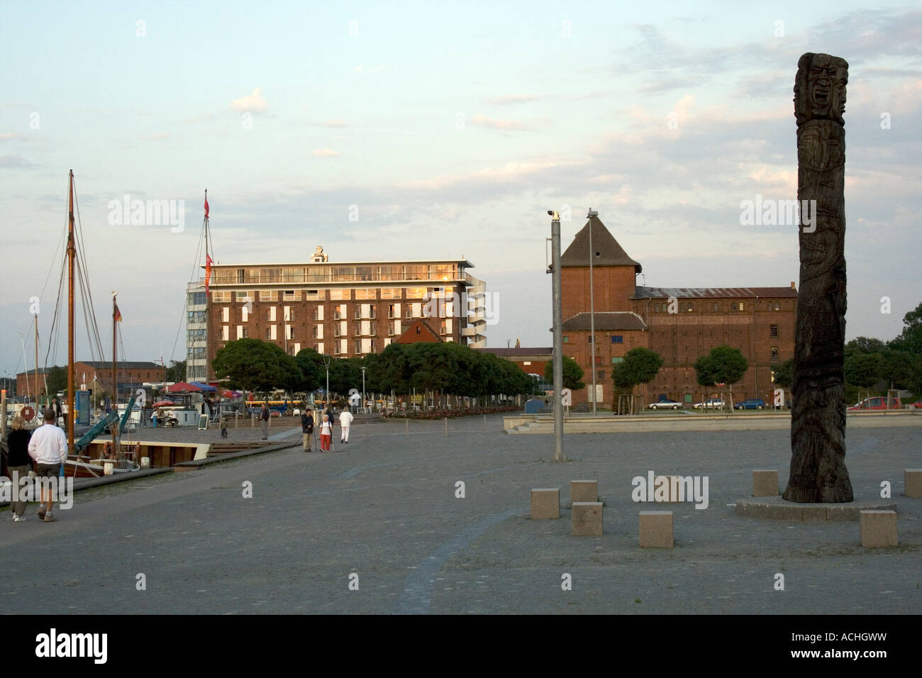 Barth City View Stock Photo - Alamy