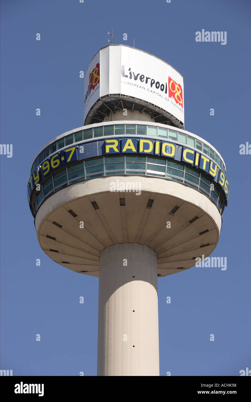 View of St Johns Beacon in Liverpool UK Stock Photo