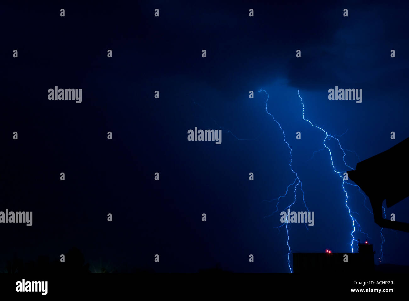 Two lightning bolts hi-res stock photography and images - Alamy