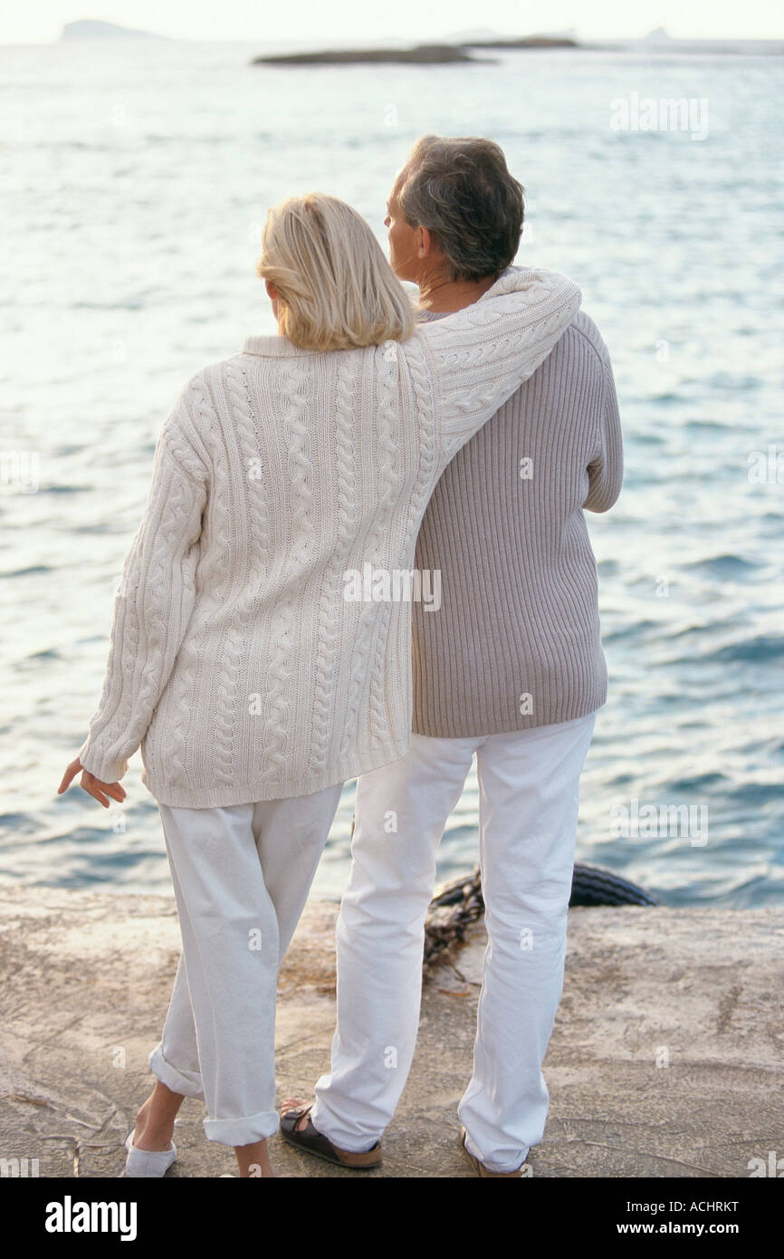 Woman admiring sea hi-res stock photography and images - Alamy