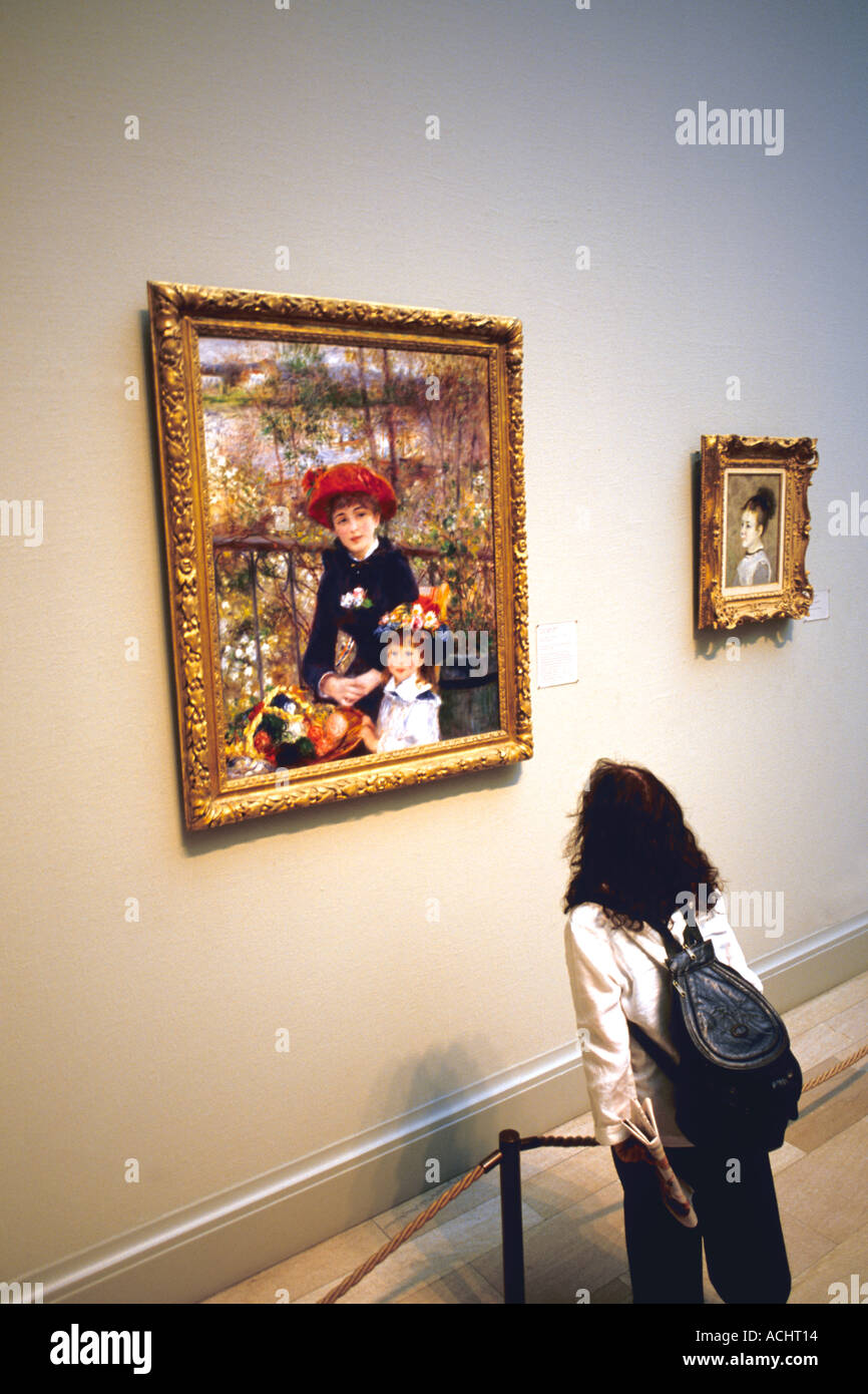 Two sisters renoir hi-res stock photography and images - Alamy