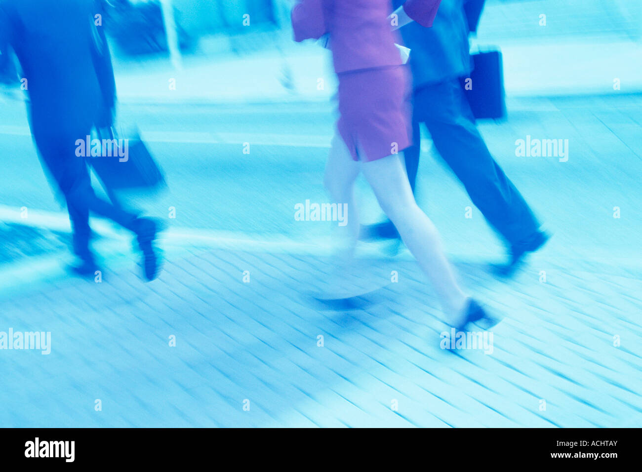 Business people legs walking on hi-res stock photography and images - Alamy