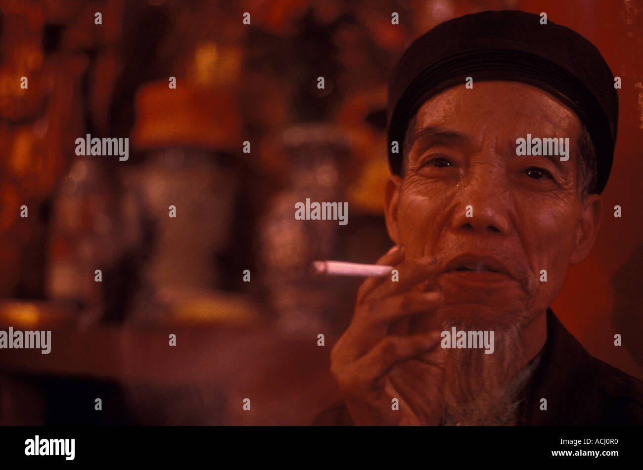 can monks smoke cigarettes Monk cigarette hi-res stock photography and images