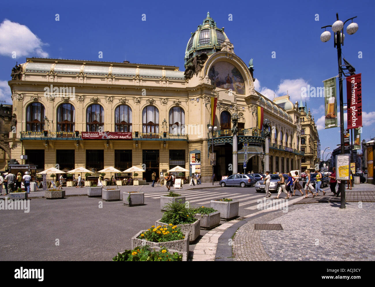 Prague municipal house mucha hires stock photography and images Alamy