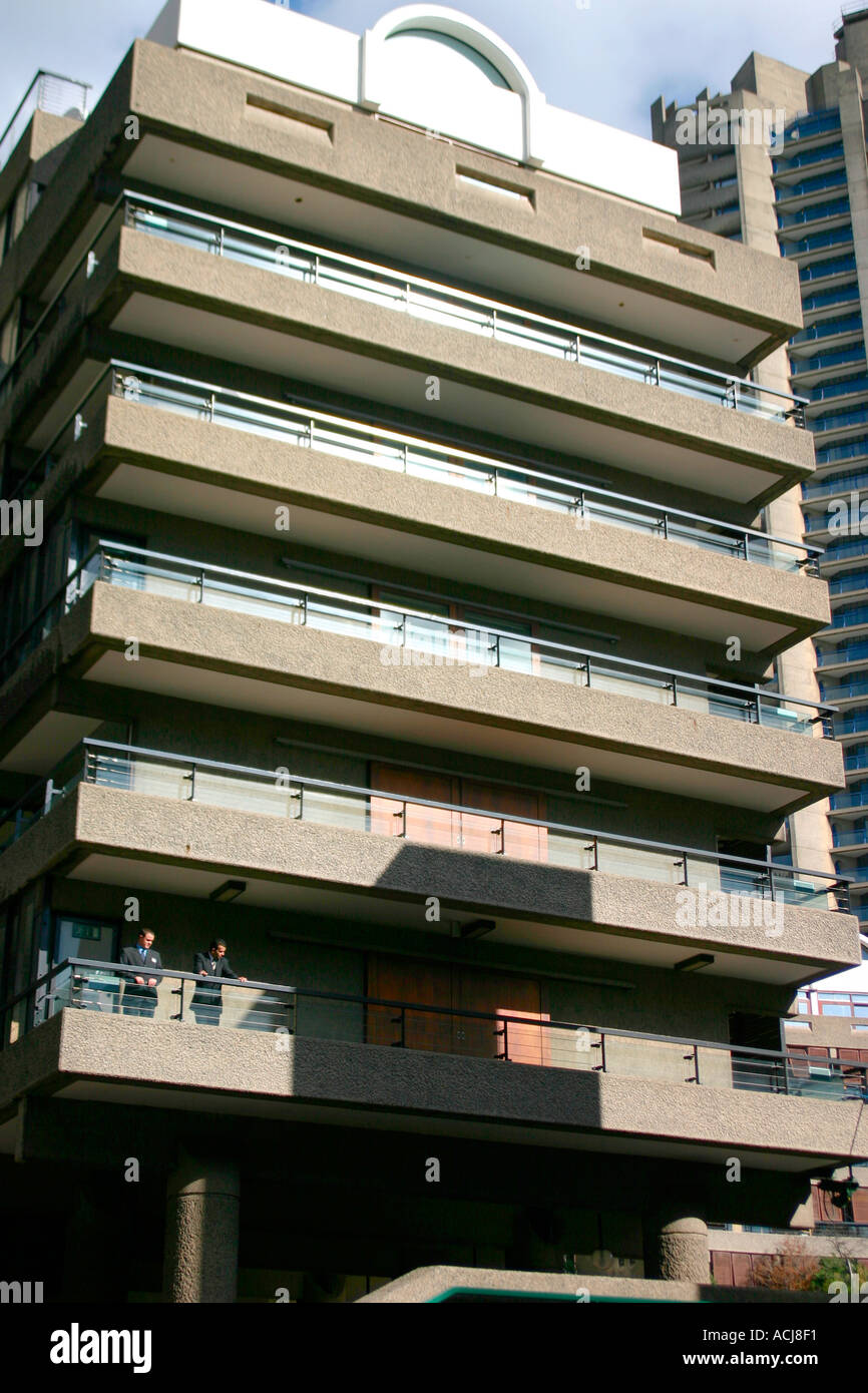 flats at Barbican Centre London Stock Photo Alamy