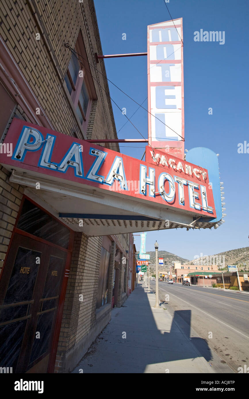Ely along US Route 50 in Nevada nicknamed The Loneliest Road in America
