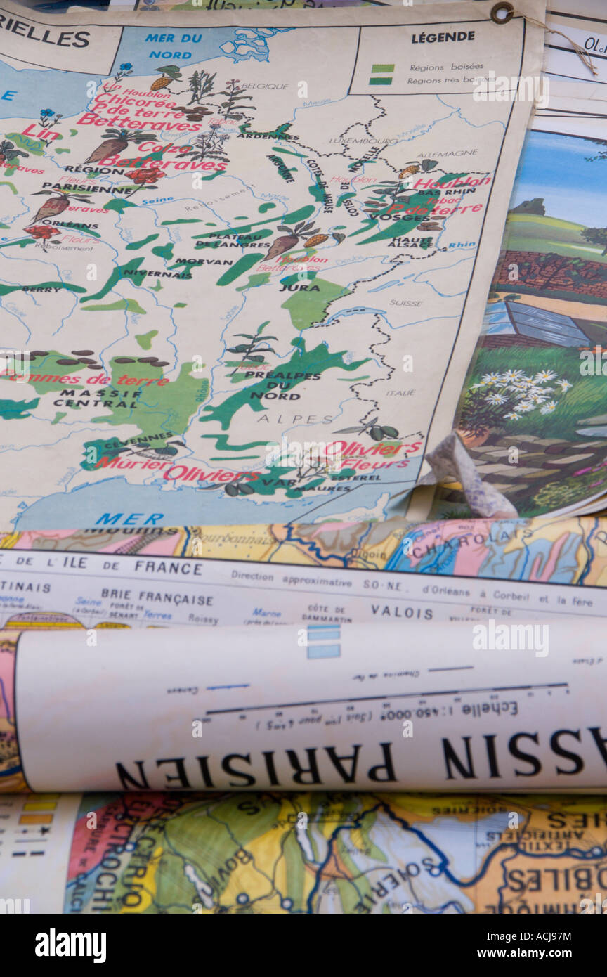 Provence coast antique map hi-res stock photography and images - Alamy