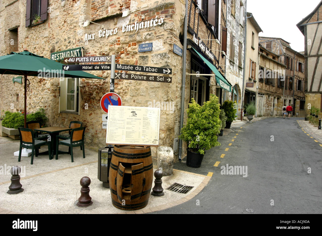 Dordogne Bergerac Old town Stock Photo - Alamy