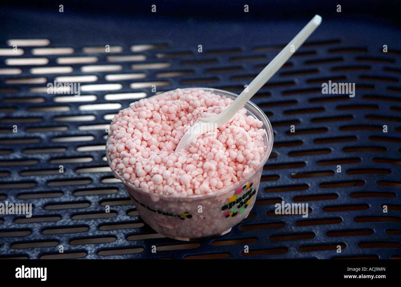 Tub of ice cream Stock Photo Alamy
