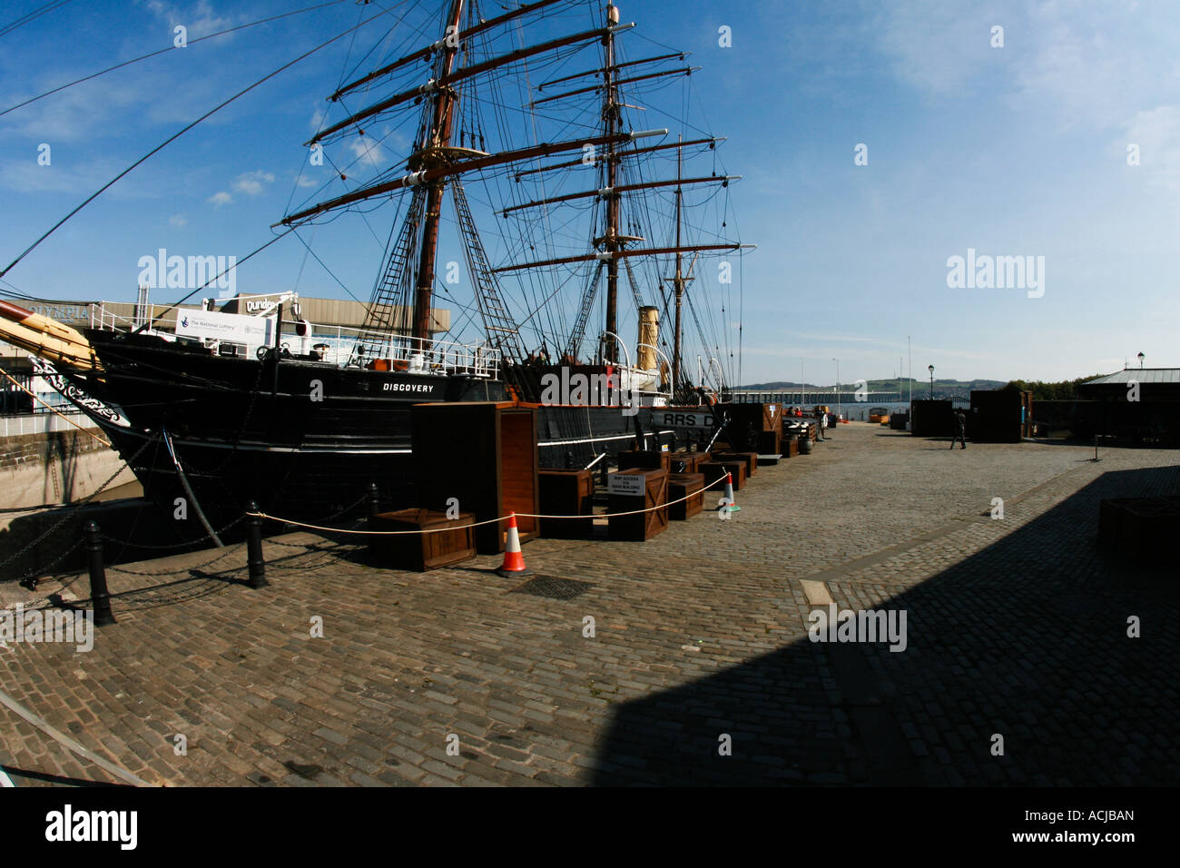 Historic RRS Sailing ship Discovery Riverside Dundee Scotland UK Stock Photo Alamy