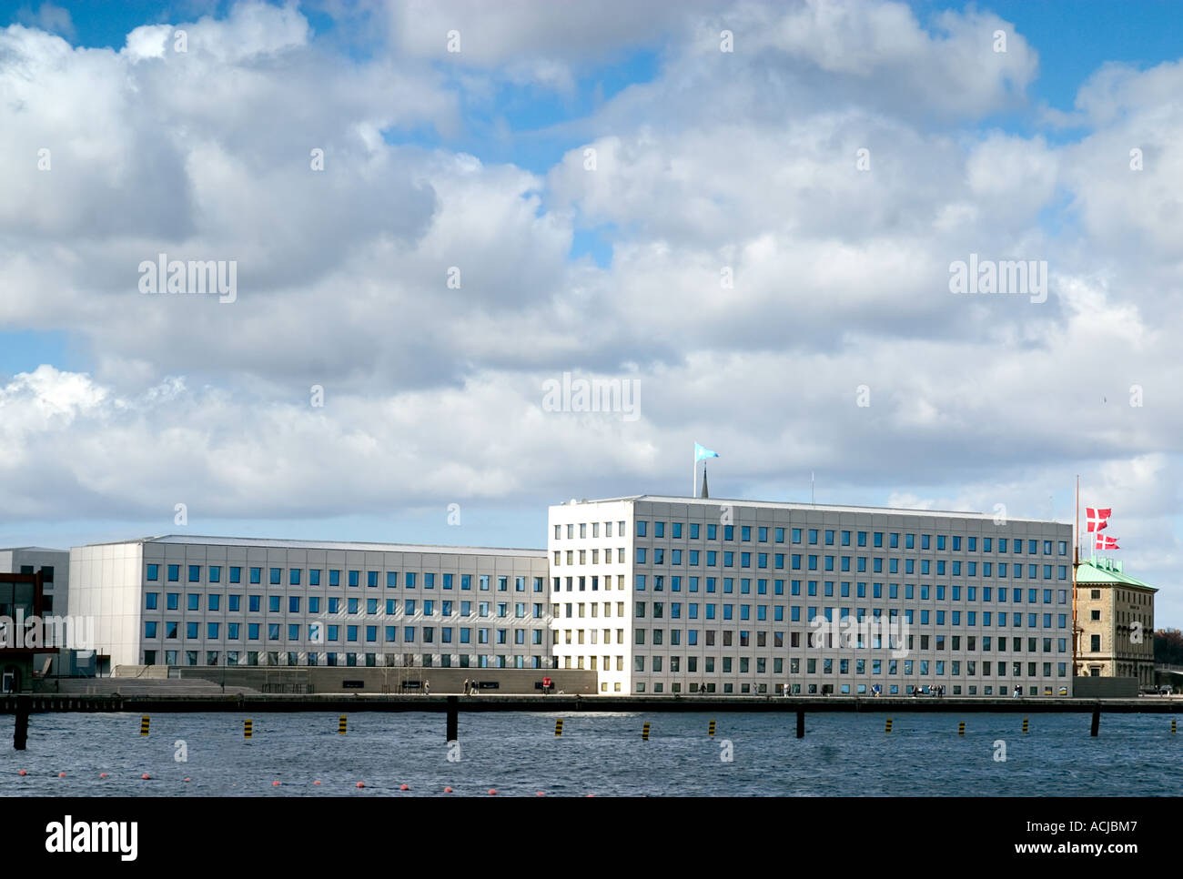 The A P Møller Mærsk A S Maersk head quarter building on Amaliegade, Copenhagen. Stock Photo