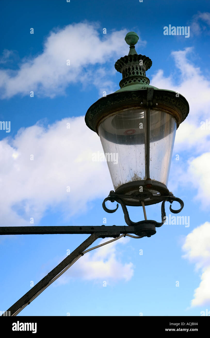 Old lamp Oven Gaden Neden Vandet Christianshavn Copenhagen Denmark Stock  Photo - Alamy