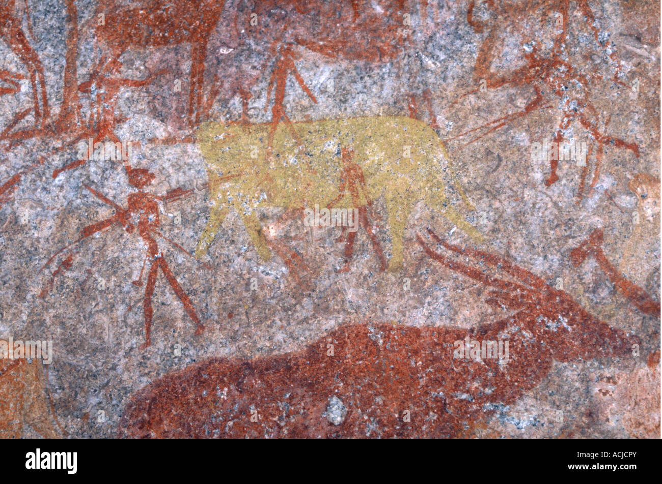 Nswatugi Cave Matobo Hills Zimbabwe Stock Photo