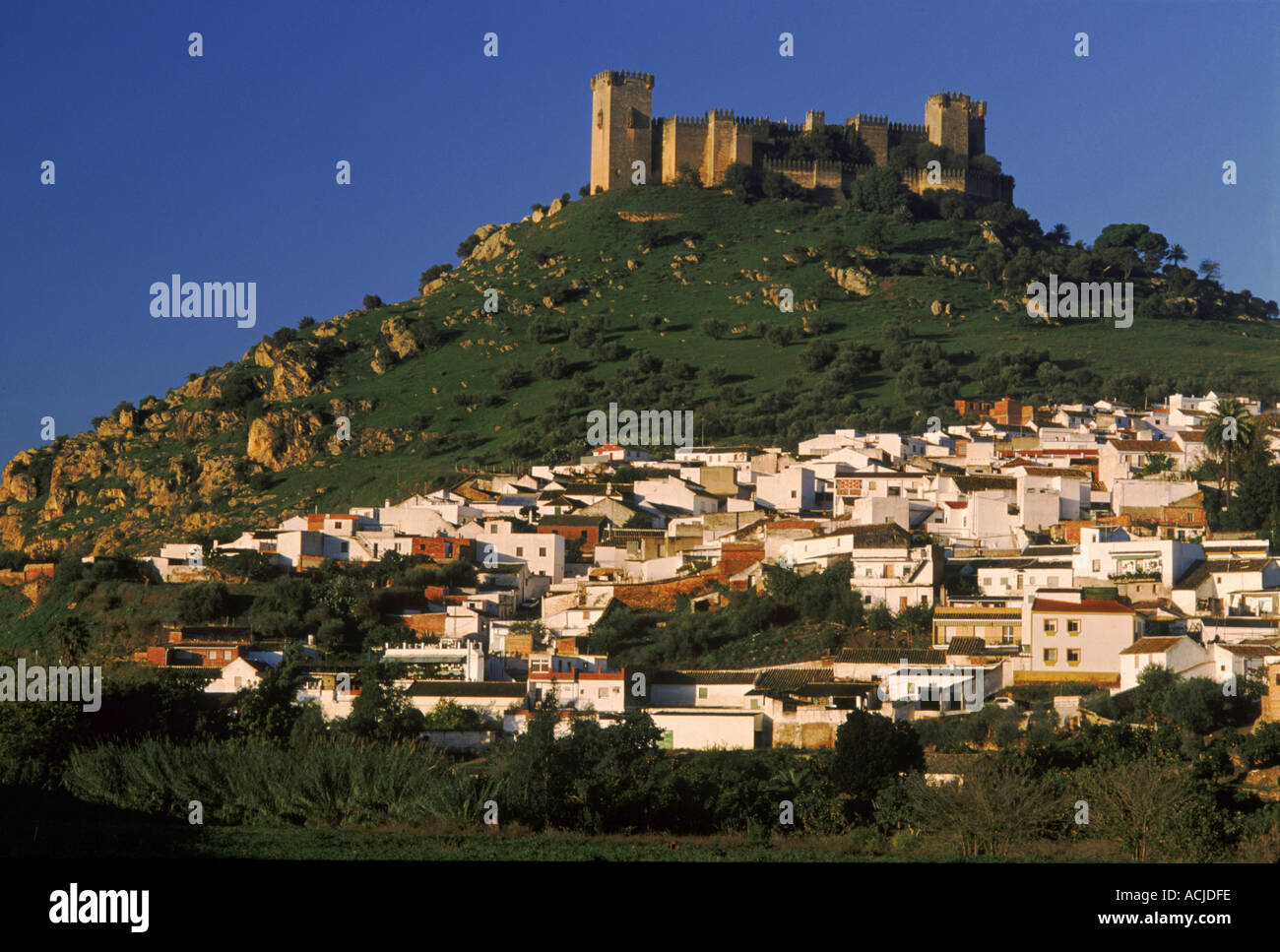 Almodovar del Rio Castle 11th century Cordoba Spain Europe Stock Photo