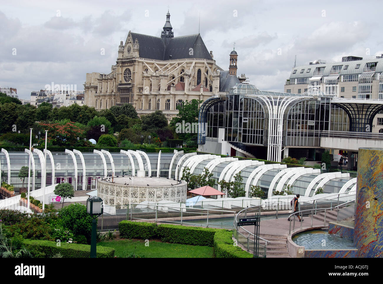 LES HALLES PARIS Stock Photo Alamy