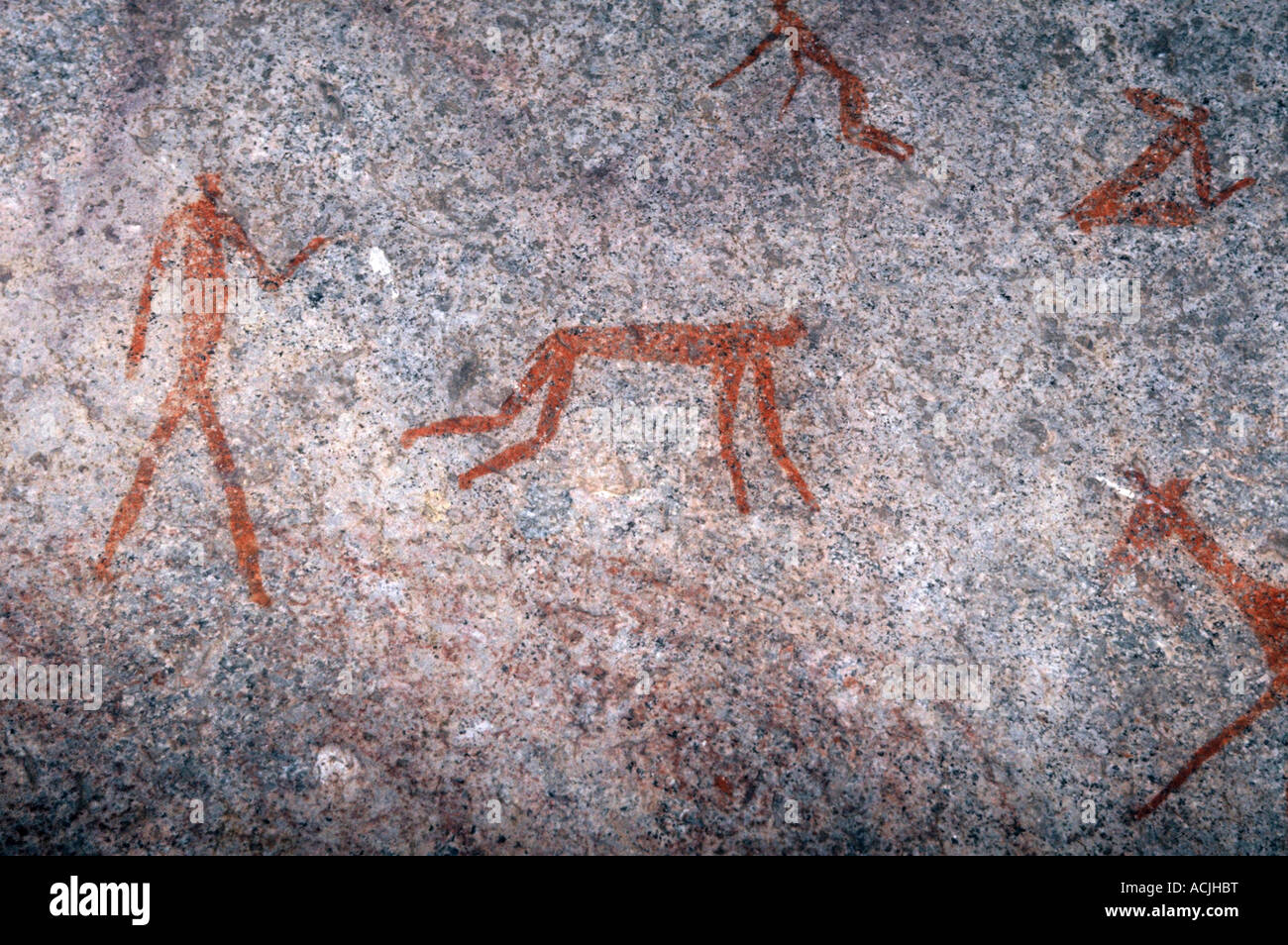 San rock art, Matobo Hills Stock Photo Alamy