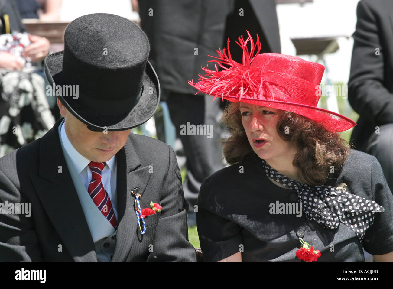 Epsom Derby Stock Photo
