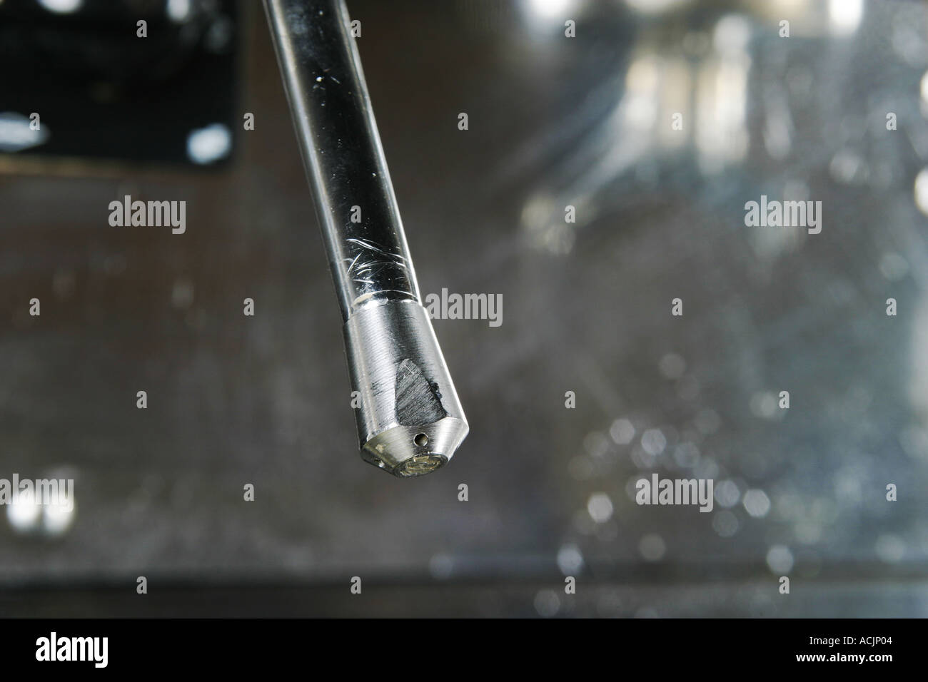 Espresso Machine steam wand detail Stock Photo Alamy