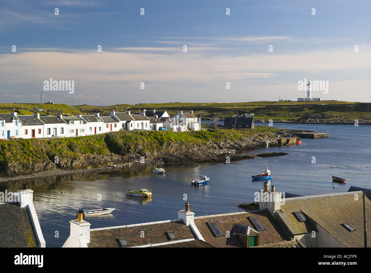 Portnahaven, Isle of Islay, Argyll and Bute, Scotland. The Isle of Stock Photo 7527528 Alamy
