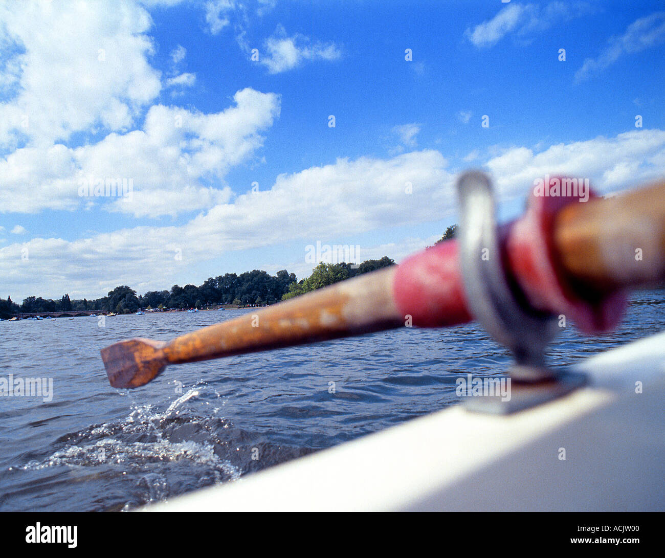 Rowing. Picture by Paddy McGuinness Stock Photo