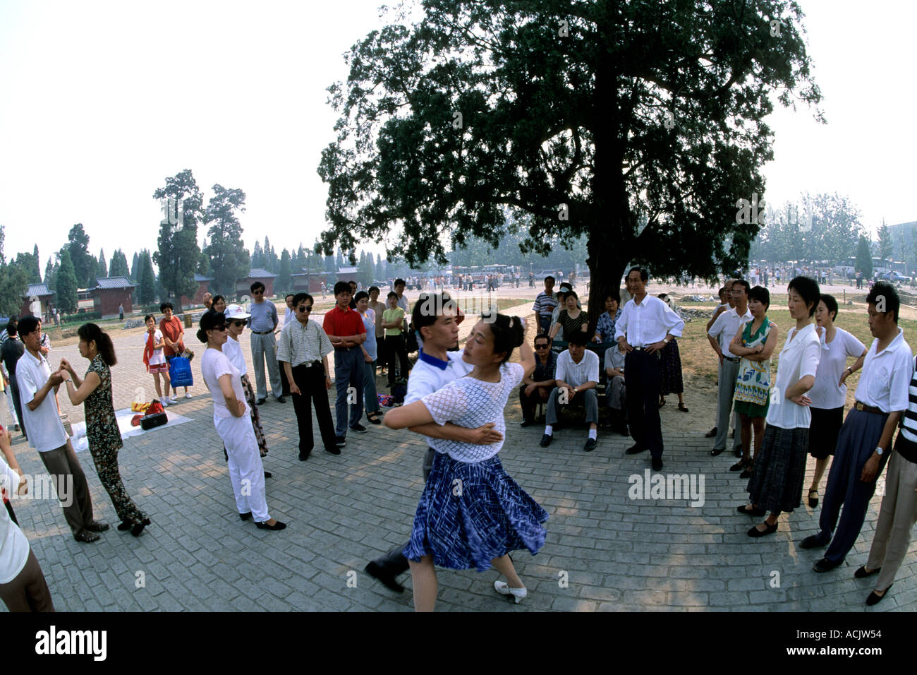 Dancing Lessons At A Park In Beijing China Stock Photo Alamy Dancing Lessons At A Park In Beijing China Stock Photo Alamy