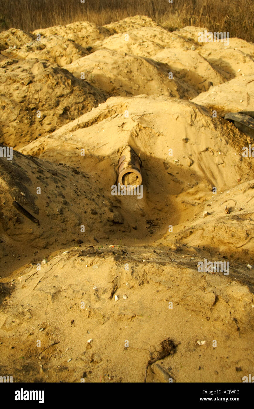Pile sand hi-res stock photography and images - Alamy